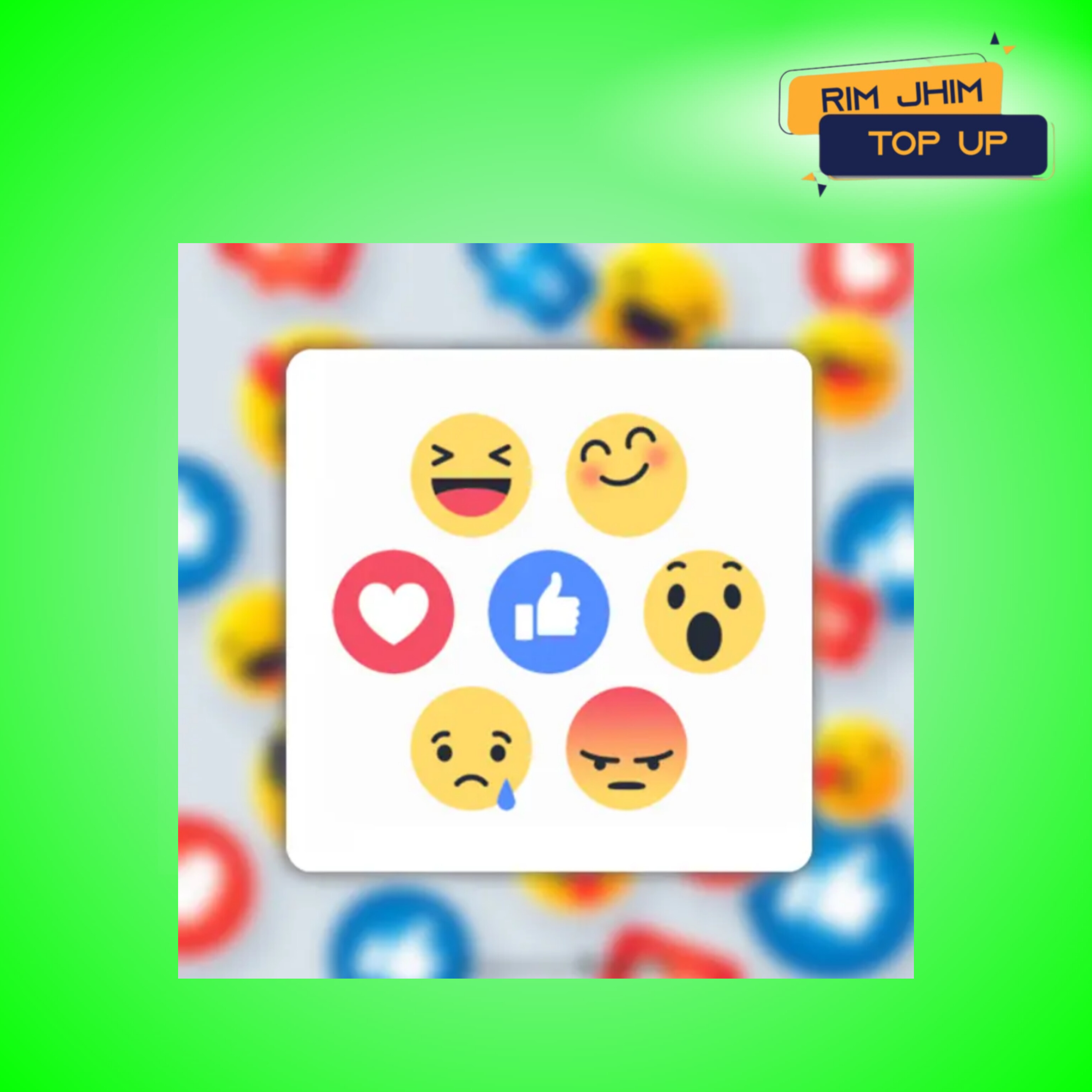 Facebook React ❤️ 😂 👍